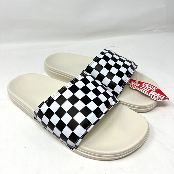 Vans Shoes - Vans Women’s Range Slide On Checkerboard Sandals